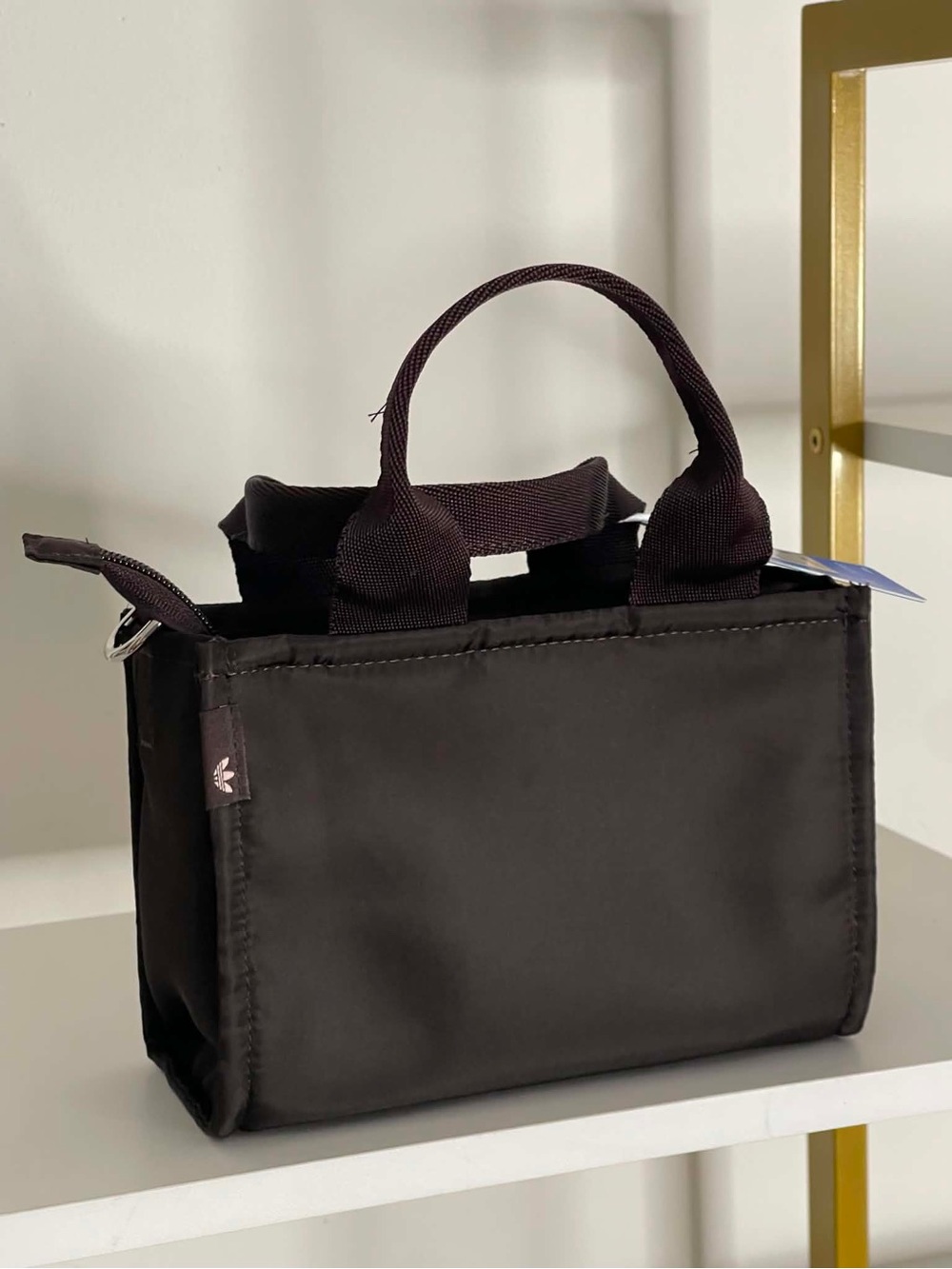 Adidas Micro Brown & Pink Tote Bag - Picture 4 of 7
